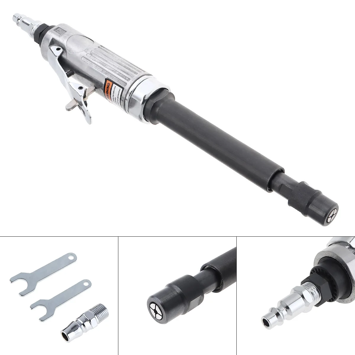 1/4&quot 25000RPM Pneumatic Air Grinder Tool Grinding Machine with Bayonet Quick Connector Wrench for Engraving Tire Repair | Инструменты