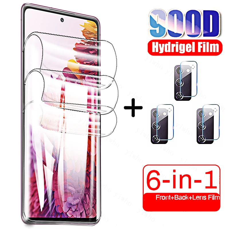Front Back Hydrogel Film On Per Samsung Galaxy S20 Fe 5G Pellicola Salvaschermo Samsung 20Fe Galaxy S20 S20 Ultra S20 Plus Vetro Per Fotocamera