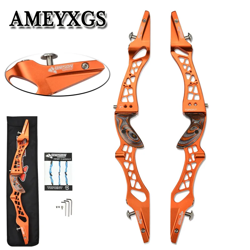 

Recurve Bow Riser Length 25 Inches Aluminum Alloy Bow Handle Outdoor Hunting Shooting Bow And Arrow Accessories