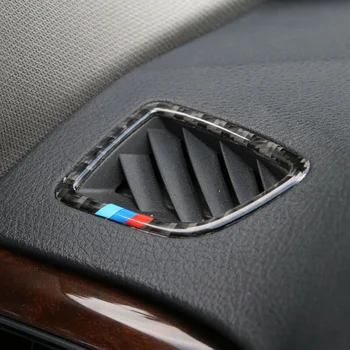 

2Pcs Air Outlet Trim Set Carbon Fiber For BMW 3 Series F30 F31 2013-2018 Car Durable