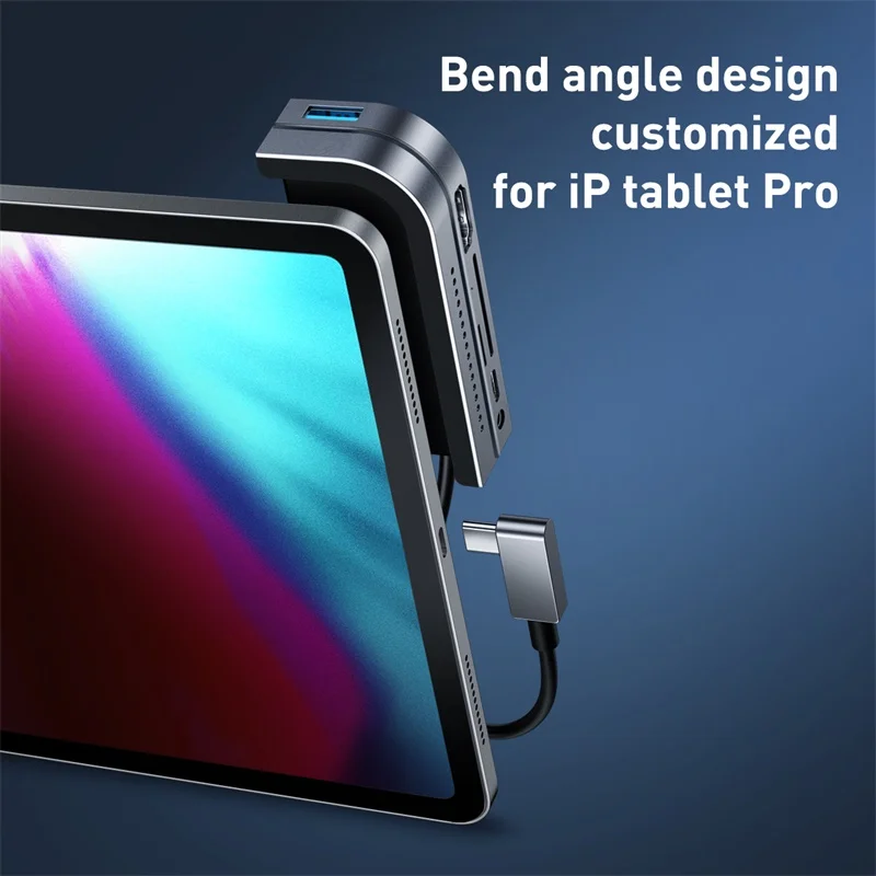 Baseus USB C Hub For iPad Pro 11 Type C Hub HDMI USB 3 0 Docking 2