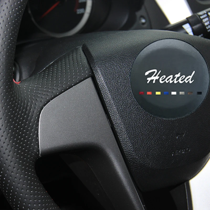 Руль для Hyundai Solaris 2010 2016 Verna i20 2009 2015 акцент Оплетка на руль хендай солярис|steering wheel