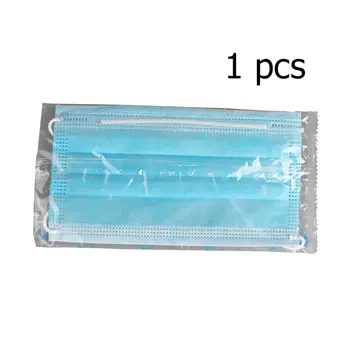 

Disposable Mouth Masks Non-woven Anti-fog Masks 3 Layers Dustproof Facial Cover Masks Protective Masks 1/50pcs