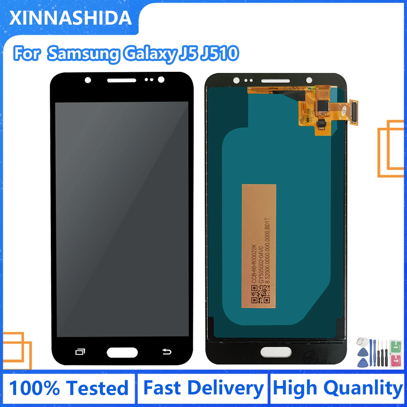 ЖК-дисплей 5 2 дюйма для Samsung Galaxy J5 100 J510 J510F J510M J510Y J510G с сенсорным экраном и