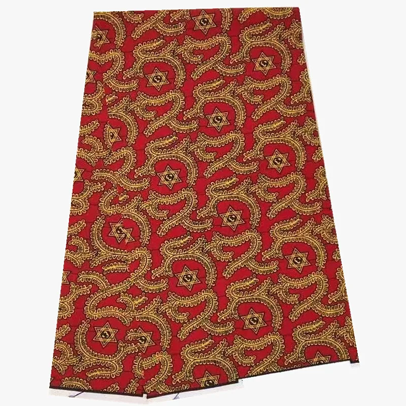 Новый дизайн оригинальный настоящий Анкара ткань 100% хлопок Африканский Воск для