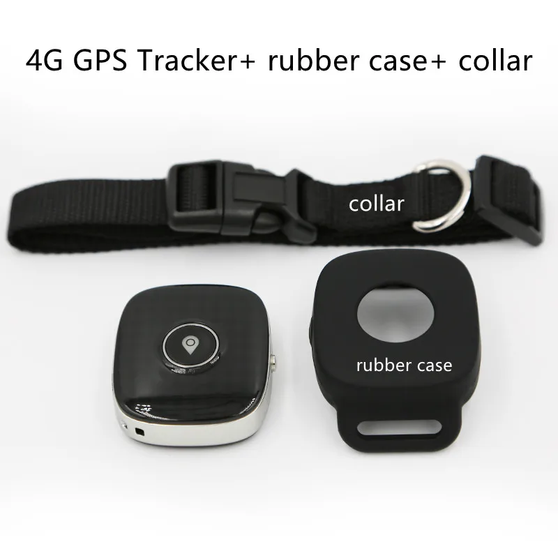 gps location tracker OEM New Arrival 4G LTE GPS Finder for Pets Free App Remote Control Real Time Tracking Dog Collar Tracker for Animal Cat best gps tracker for car GPS Trackers