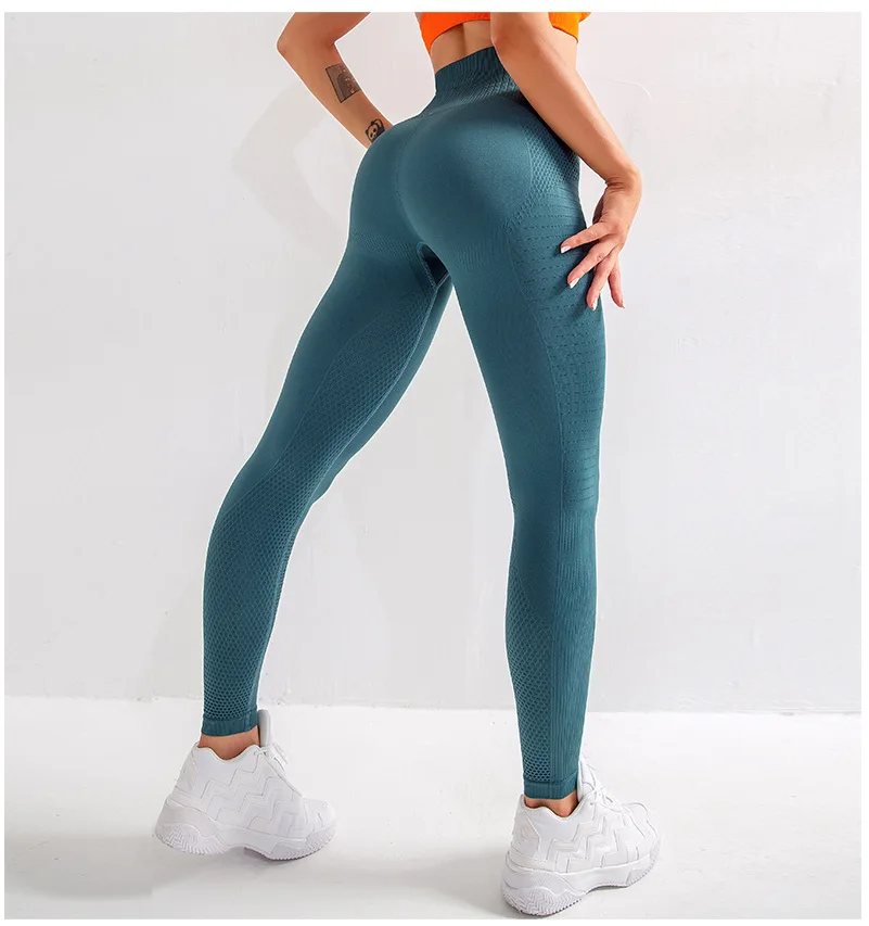 Женские брюки с высокой талией, обтягивающие брюки для контроля живота, Безшовные спортивные Леггинсы для фитнеса, бега, тренировки, йоги