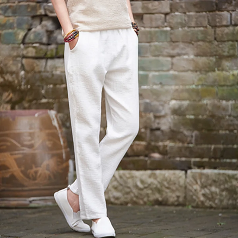 Женские брюки карандаш с эластичным поясом 7 цветов|pantalones mujer|women casual trousersstraight pants |