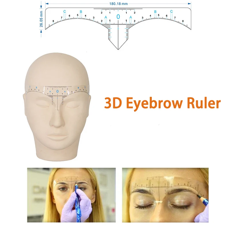 20 шт. одноразовые 3d-линейки для бровей с микро лезвием | Красота и здоровье