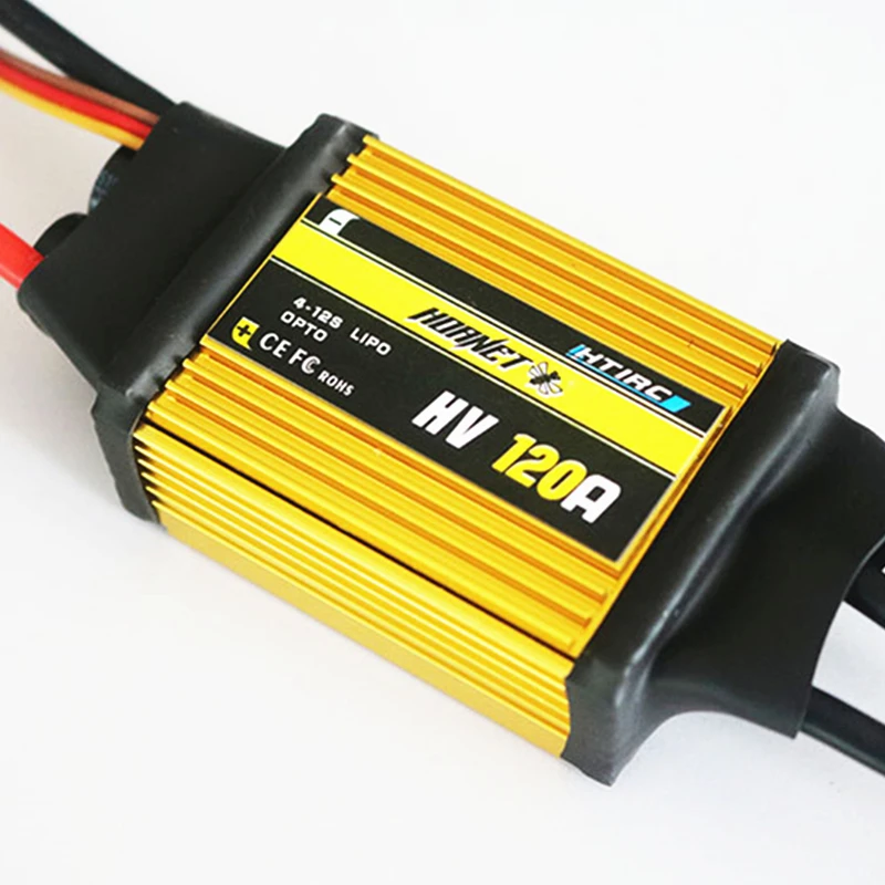 Htirc Hornet HV бесщеточный ESC 80A 100A 120A UAV ESC для самолета с фиксированным крылом Дрон для защиты растений