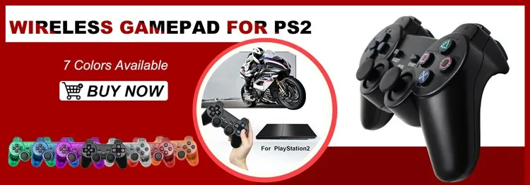 wireless controller joypad for ps2 game console for bluetooth mando jogos manette controle joystick gamepad for sony ps2 controller joystick gamepad controle joystickjoystick joysticks aliexpress