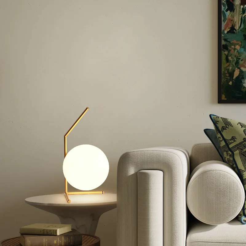 

Ball Table Lamp Simple Fashion Decoration Table Lamp Bedroom Bedside Computer Table Lighting Table Lamp