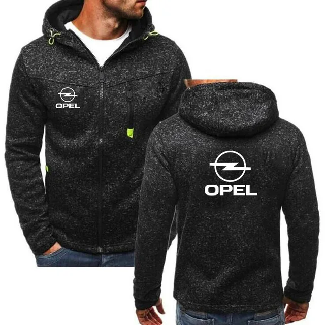 Бренд opel, худи с логотипом, уличная одежда, хип-хоп стиль, на молнии, модная куртка Mc, мужские осенние толстовки, верхняя одежда с рукавами - Цвет: as picture