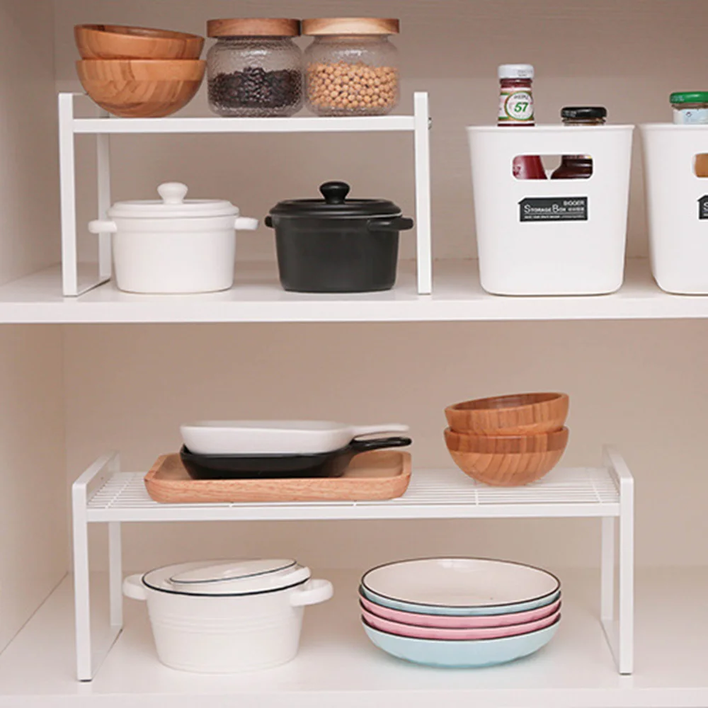 

Kitchen Racks Plate Storage Rack Spice Seasoning Shelf Stainless Steel Storage Shelf Space Saving Shelves Kitchen Organizer