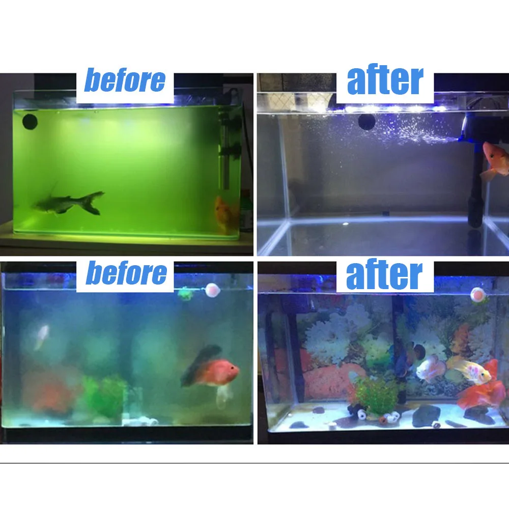 13W LED Aquarium Lighting Underwater Diving Lamp UV Sterilizer Lamp New