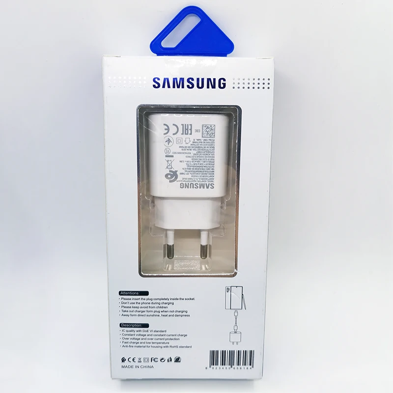 Быстрое зарядное устройство для samsung Note 10 супер быстрое зарядное устройство ЕС PD 25 Вт Супер быстрая зарядка адаптер питания Тип C для Galaxy Note 10 S10 Plus - Цвет: Белый