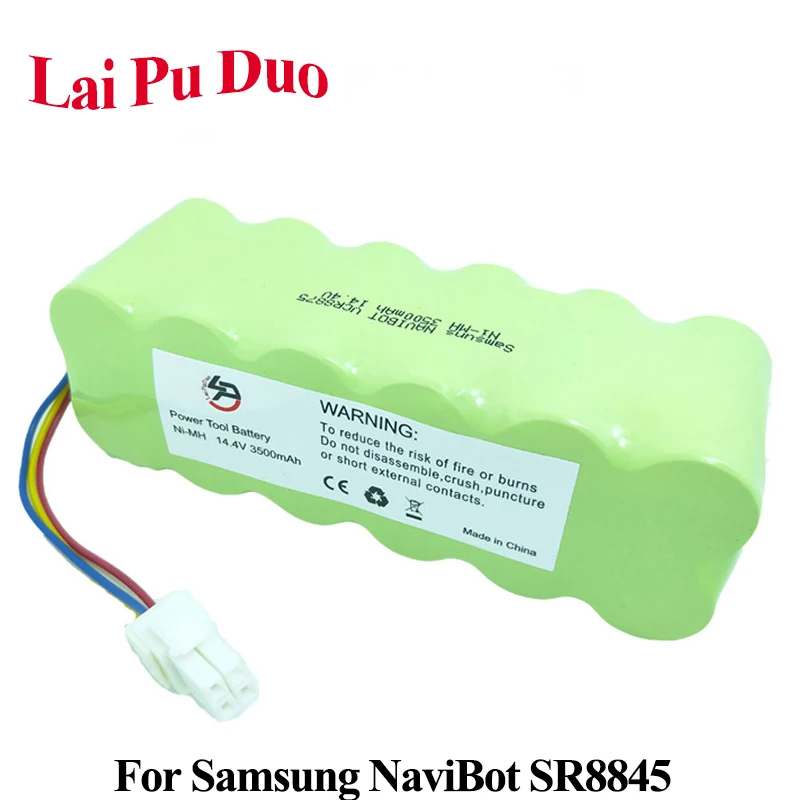 3500mah 14.4v batería para Samsung navibot sr8855 sr8750 sr8895 vcr8730 vca-rbt20 