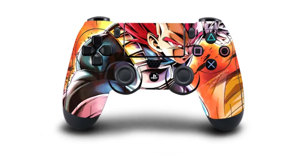 Dragon Ball Super PS4 Fat Slim Pro Controller Skin Sticker Vinyl Decal Sticker for PlayStation 4 DualShock 4 Wireless Controller