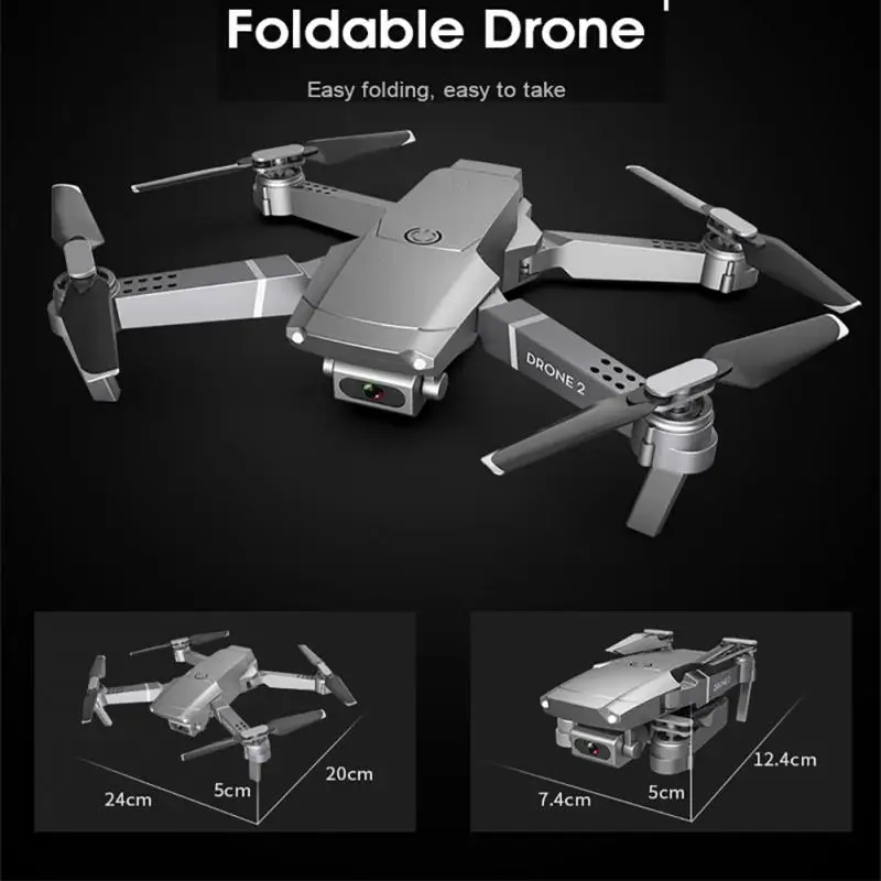E68 drone HD groothoek 4K WIFI 1080P FPV video live opname Quadcopter hoogte te onderhouden cameraVS e58 | Электроника