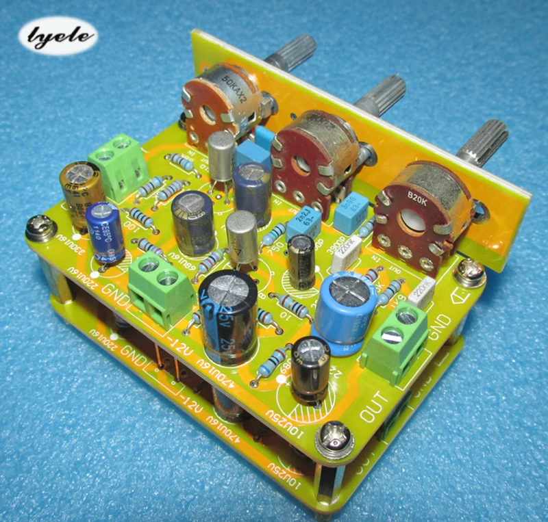 lyele JCDQ167G full-tube input and output negative feedback subwoofer and midrange tone board