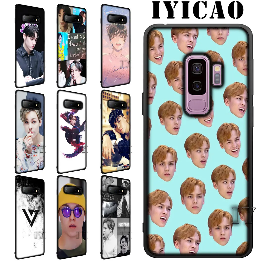 IYICAO Vernon meme Soft Silicone Phone for Samsung S6 S7 S8 Edge S9 S10 Plus S10e J6 Cover |