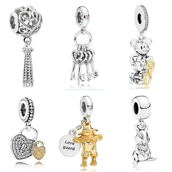

Fit European Brand Charms Silver Color Gift Fashion Jewelry Pendant Elephant Fashion Trend Bracelet Bead Letter Dreamcatcher