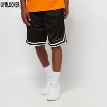 Мужские шорты для фитнеса, бодибилдинга, бега, для тренировок, дышащая сетка, быстросохнущая Спортивная одежда для бега короткие мужские брюки