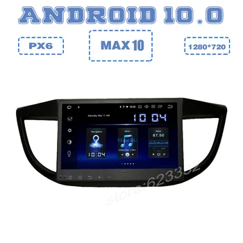 

PX6 Android 10.0 Car GPS Radio Multimedia player for Honda CRV CR-V 2012 2013 2014 2015 with wifi usb DSP 4+64GB Auto Stereo