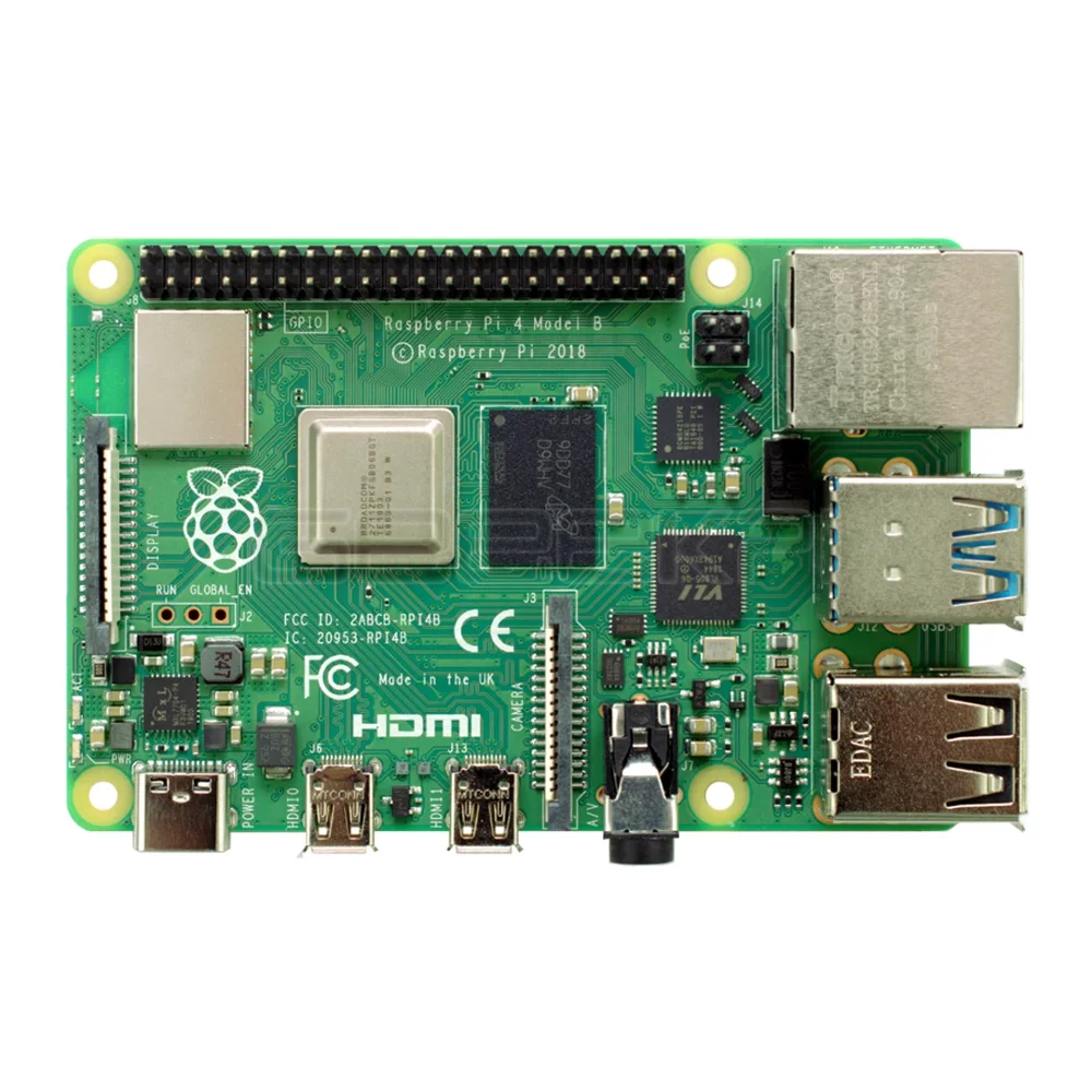 Новое поступление Raspberry Pi 4 Model B 2 Гб ОЗУ четырёхъядерный процессор (ARM v8)