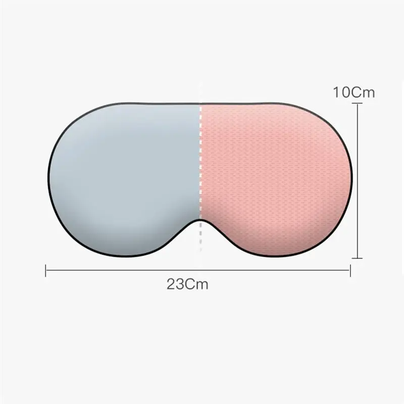 ROSENICESleep Eye Mask Double Side Hot And Cold Dual Use Shading Eye Patch For Sleeping Free Shipping Drop Shipping Random Color