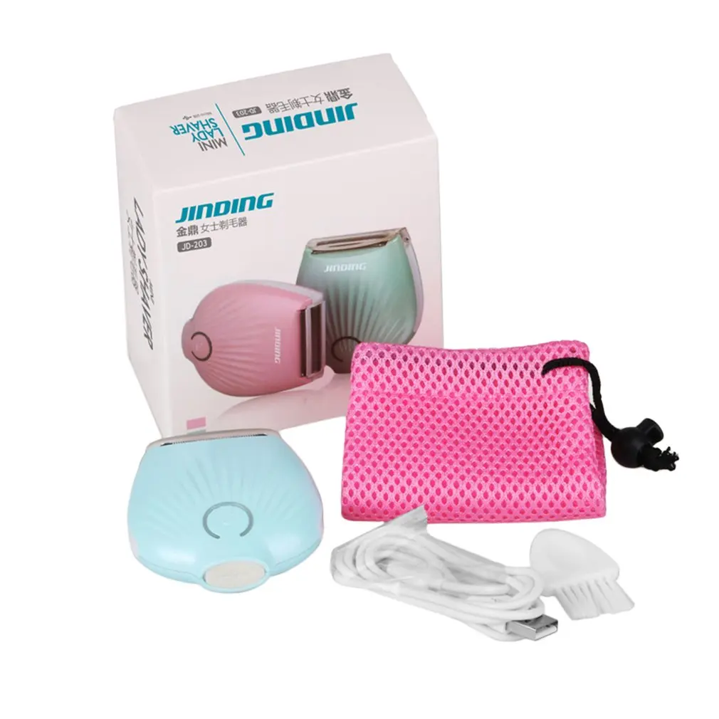 

Women Epilator Rechargeable Electric Hair Remover USB Depiladora Shaver For Whole Body Denuding Machin Mini Fair Removal