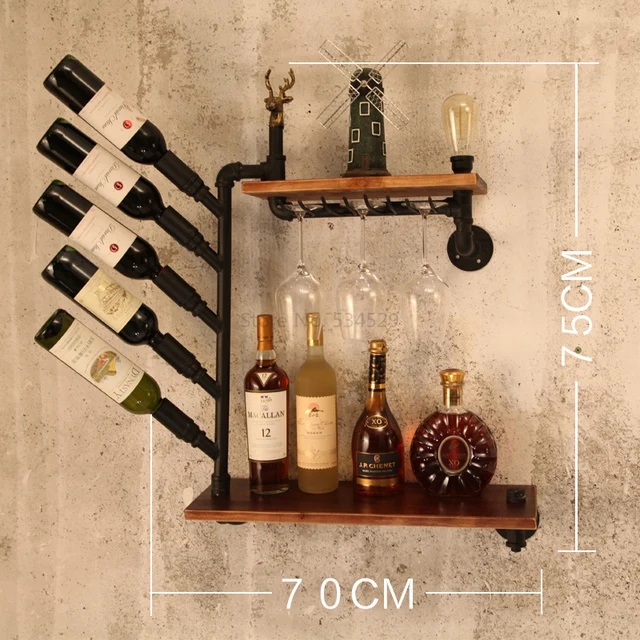 New Creative Wine rack Bottle holder  Home Furnishing articles Romantic Display