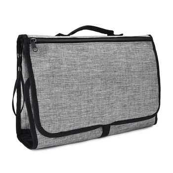 

Waterproof Changing Pad Diaper Travel Multifunction Portable Baby Diaper Cover Mat Clean Hand Folding Bag+Built-in Pillow