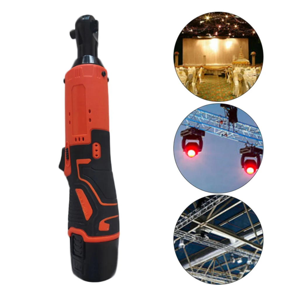 

Wireless Electric Ratchet Wrench Kit Sleeves LED Working Light Rechargeable Battery Power Tool Accessories