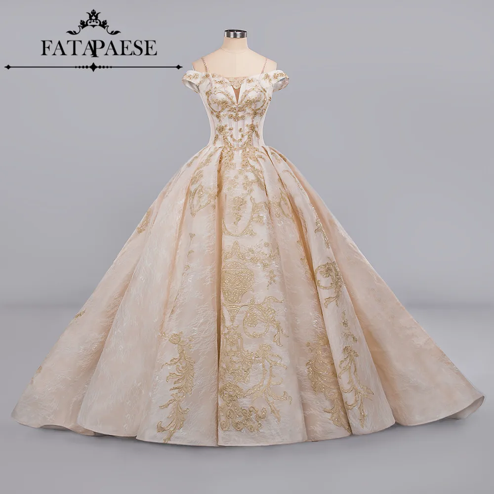 Robe Mariage кружевное роскошное свадебное платье с бисером и открытыми плечами с аппликацией на шнуровке сзади без рукавов с v-образным вырезом платье невесты