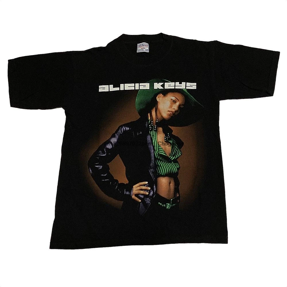 Винтажная Футболка Alicia Keys Tour | Мужская одежда