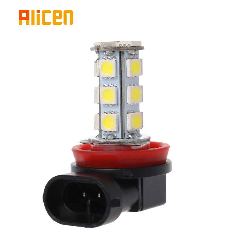 1 шт. H11 H8 H9 18 светодиодный 5050 SMD лампа 12 В Автомобильная дневная противотуманная