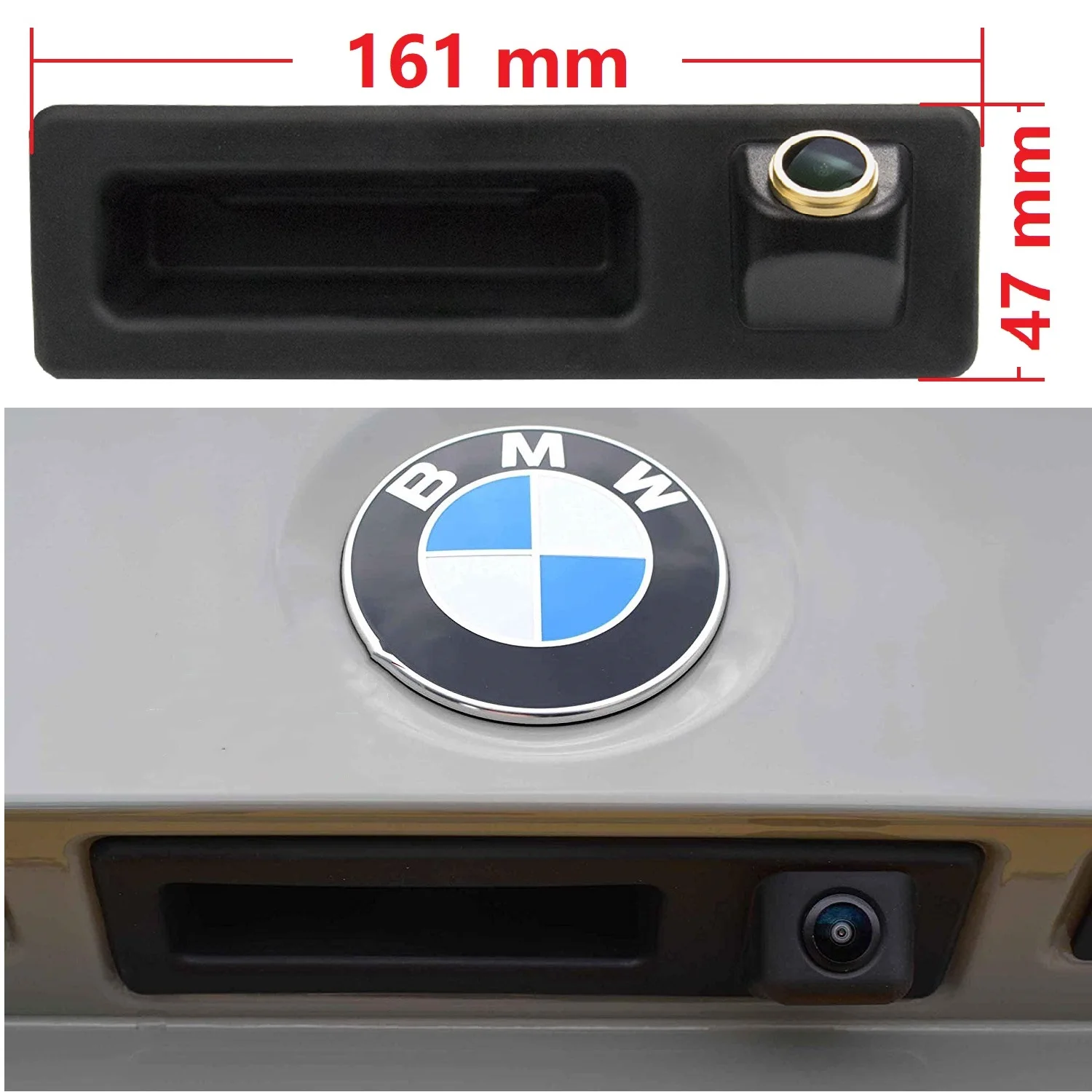 

HD 1280x720p камера заднего вида для BMW 318i /320i /530i /330i /328i /535i /520i/525i, ручка ночного видения, резервная Водонепроницаемая камера