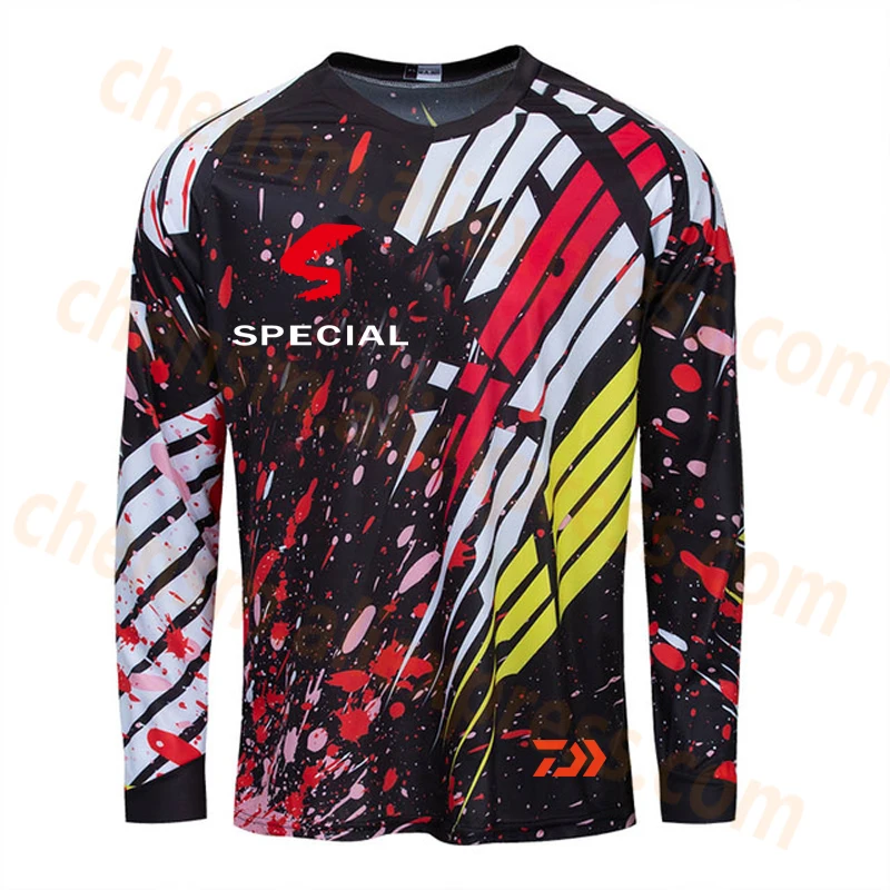 

2020 DAIWA New Style CoolMax Fishing Clothing Sunscreen Anti-uv Breathable Coat Long Sleeve Summer Fishing Size XS-5XL Shirt