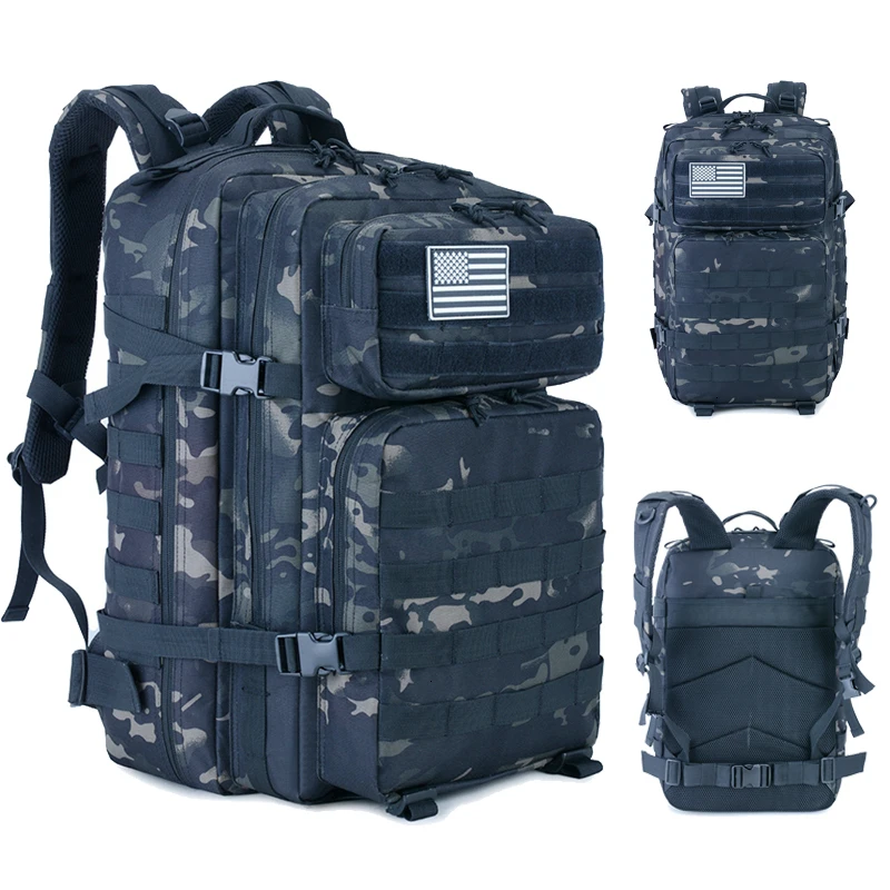 Refire gear 45L сумка для походов и тренажерных залов, походный рюкзак для фитнеса, мужской/женский водонепроницаемый спортивный Рюкзак Molle, сумка для отдыха на природе