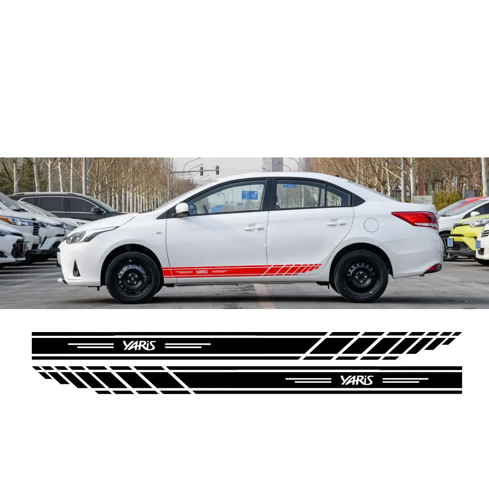 Наклейка набор полос для Toyota RAV4 Yaris автомобильный аксессуар наклейка