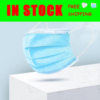 

Disposable Non Woven Masks 3 Layer Filter Elastic Mouth Soft Breathable Dustproof Pm2.5 Anti Mouth