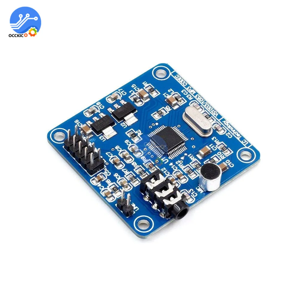 VS1003B MP3 модуль DC5V бортовой с функцией записи музыкальный плеер DIY комплект для Arduino