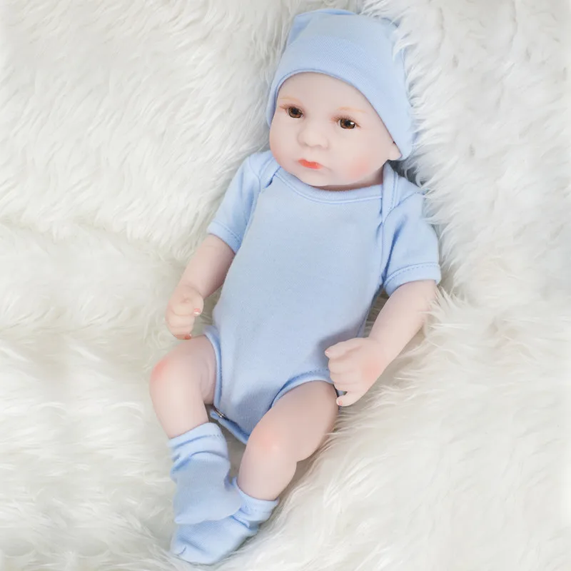  Mini Reborn Baby Doll 10 Feet High-quality Imitation none Glue Children Early Education New Mothers