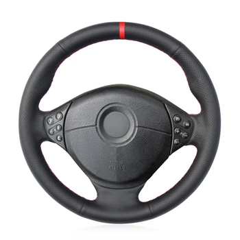 

Black PU Artificial Leather car Steering Wheel Cover for BMW M Sport E36 1996-2000 E39 1995-2001 Z3 M E36/7 E36/8 1998-2002