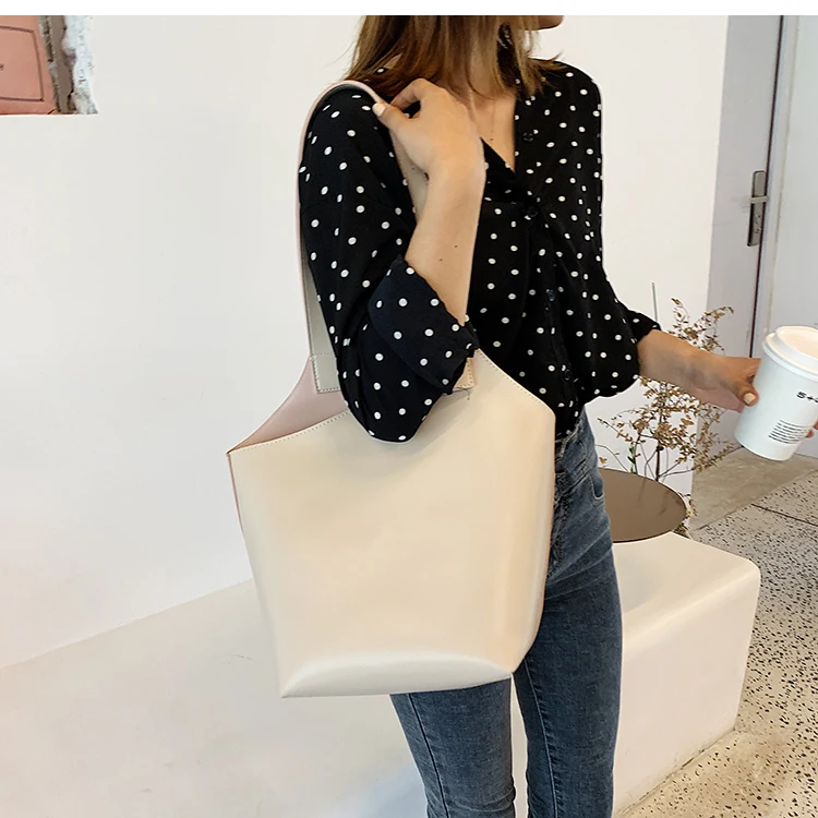 Модные панельные ведра сумка для женщин дизайнерский бренд женские сумки через плечо роскошные lu кожа большой емкости сумки повседневные кошельки