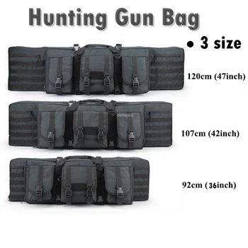 

36/42/47 Inch Army Shooting Gun Backpack Outdoor Paintball Hunting Gun Protect Case Durable Tactical Combat Rifle Shoulder Bag