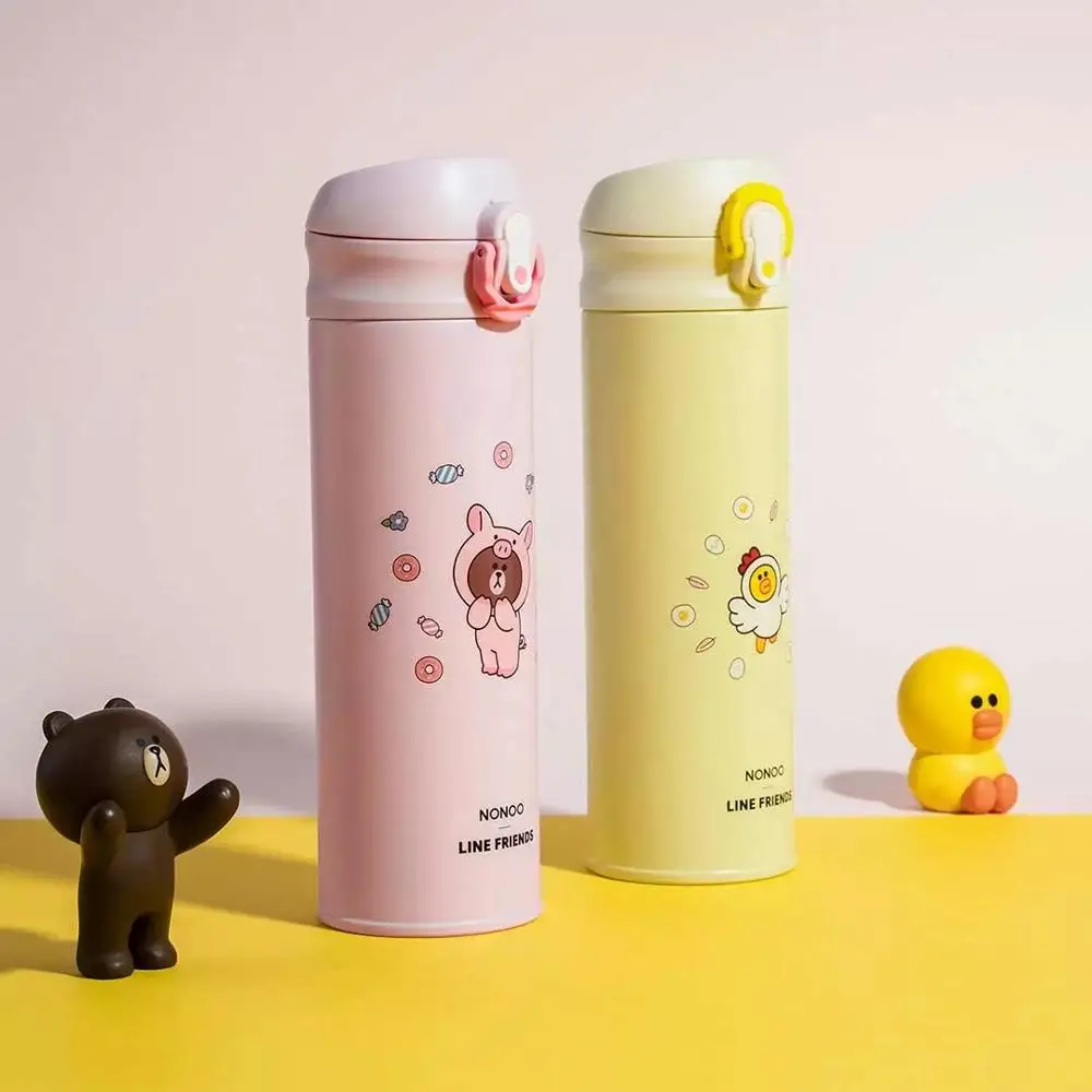 Xiaomi NONOO оригинальная Вакуумная чашка мультяшная подарочная карта чашка из нержавеющей стали детский чайник для движения на открытом воздухе Заказная чашка