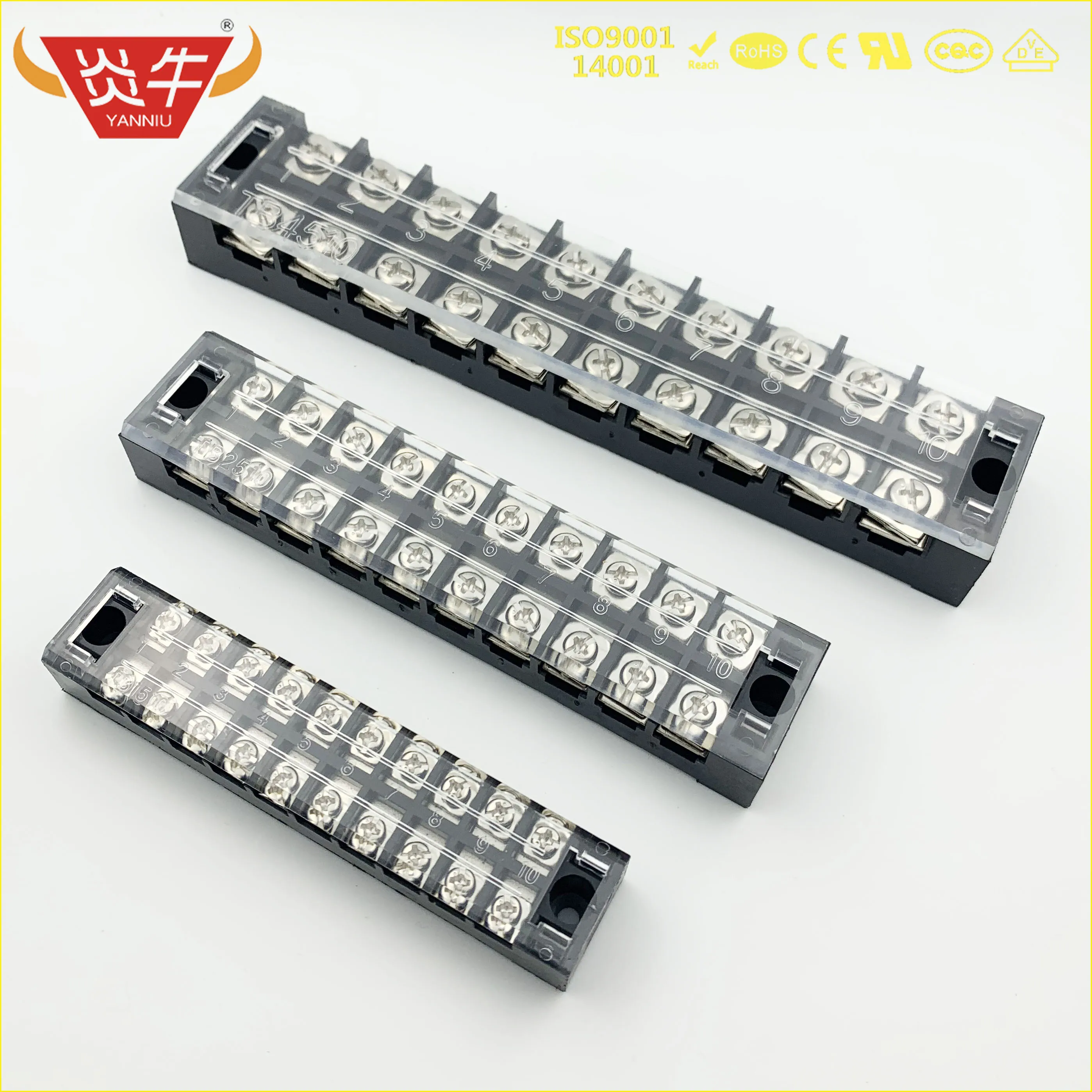 

TB15 8.9 2P ~ 12P PCB CONNECTOR BARRIER TERMINAL BLOCK 9.0mm 2PIN ~ 12PIN 15A/300V PHOENIX CONTACT DEGSON