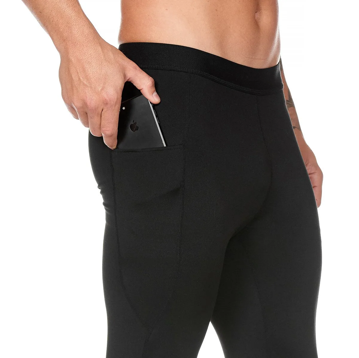 Бермуды мужские осенние и зимние обтягивающие штаны для фитнеса мужские компрессионные Стрейчевые баскетбольные тренировочные Леггинсы Спортивная одежда